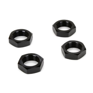 [TEAM LOSI] Wheel Nut, Black (4) (Monster Truck XL) 