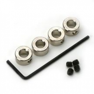 [DUBRO] 4.7mm ����Ʈ�� ���� ���� �� �ݶ� (4����, ������ġ ����) Collars - Nickel Plated Brass 3/16 cart no.141