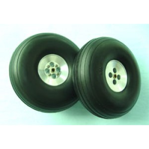 [Pilot-RC] 127mm �˷�̴� ��� Ÿ�̾� (2����) AL Hub Tires 5inch