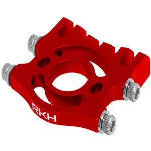 [RAKONHELI] CNC AL Motor Mount Set (Red) - Blade 130 S �ɼ� 