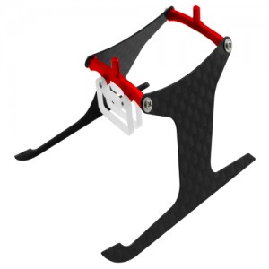 [RAKONHELI] CNC AL Landing Gear Set (Red) - Blade mSR X/S �ɼ� 