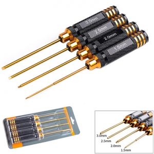 [TFL]  ������ ������ġ ��� ��Ʈ (1.5mm 2.0mm 2.5mm 3.0mm) Hexagon Screwdriver Kits