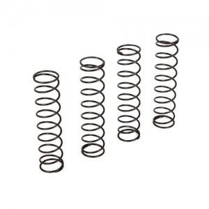 [ECX RC] Shock Spring, Black, Set (4): 1:10 4wd All 