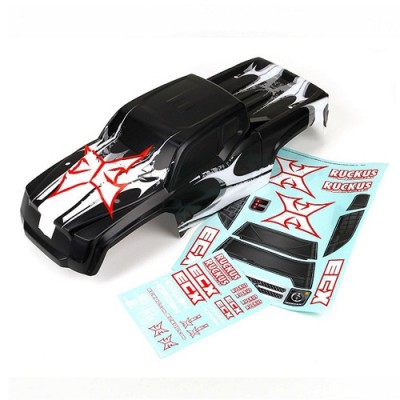 [���ܼ�] ECX230010 [ECX RC] Body, Black/White: BL Ruckus �����ٵ�