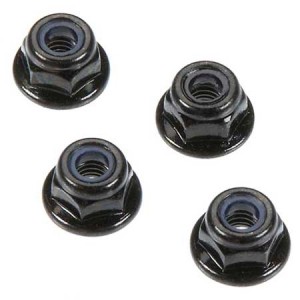 [ARRMA] AR708001 Flange Lock Nuts 4mm (4) 