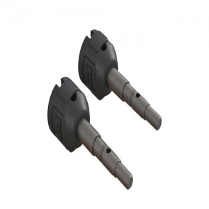 [ARRMA] AR310861 Wheel Axle Voltage (2) 