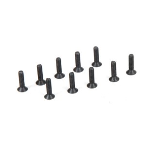 [TEAM LOSI] Flat Head Screws, M2.5x10mm (10) 