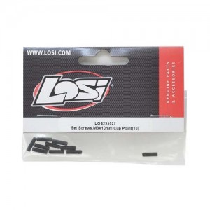 [TEAM LOSI] Set Screws, M3x10mm Cup Point(10) 