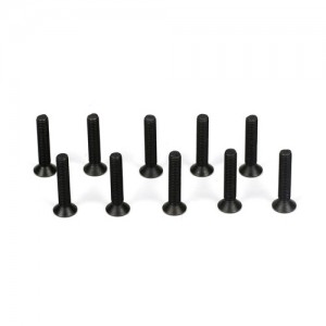 [TLR Racing] Flathead Screw, M3x16mm (10) 
