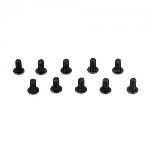 [TLR Racing] Button Head Screws, M3x6mm (10) 