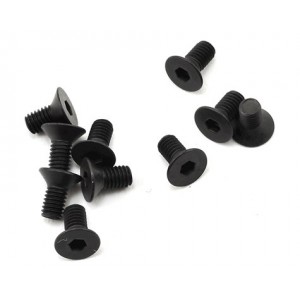 [TLR Racing] Flat Head Screws, M3x6mm (10) 