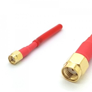 [RTS] Snow Man Red 5.8G VTx RP-SMA Antenna - ������ ���׳� (RP-SMA Hole) 