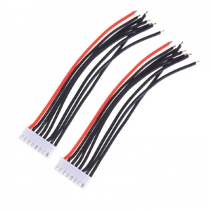 ���͸� �뷱�� Ŀ���� ���̺� 7���� (25.9V, 2����) 2.54XH 22AWG Silicon Wire 14CM 7S Balance Cable