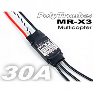 [PT] MR-X3 ESC for Multicopters (30A/OPTO/Wire/6S) 