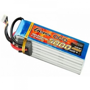 [Gens Ace] Tattu 22.2V 5000mAh 60C 6S1P ��Ƭ������ ���͸� (EC5 �� ����) 