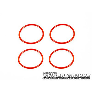 [SHR] X4-10P Super Grille - Metal Folding Hub Silicon Ring 