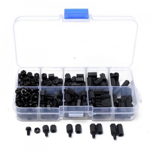 [TR] ���Ϸ� M3 ��ũ�� ��Ʈ/��Ʈ/������ ��Ʈ (300��) Nylon M3 Screw Bolt/Nut/Stand-Off Set (300 pcs)