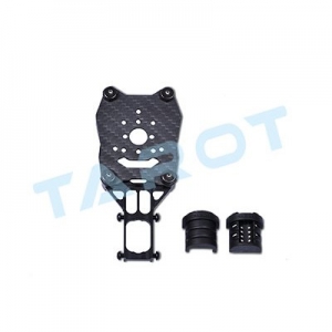 [TR] X8 Metal Shock Suspension Motor Mount (Black) 