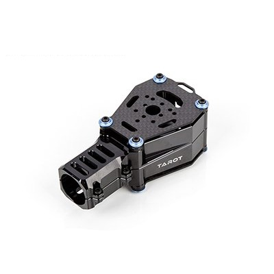 [���ܼ�] TL96032-HG [TR] OCTO Rotor-X(Coaxial) Motor Mount for X8 (Black/��25mm/High Grade)