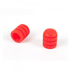 [TR] Landing Skid Rubber End (Red/16��) 