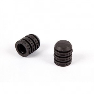 [TR] Landing Skid Rubber End (Black/��16 Boom) 