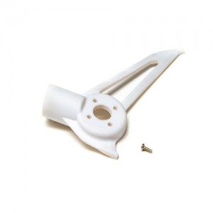 [BLADE] Vertical Tail Fin/Motor Mount (White): 150 S 