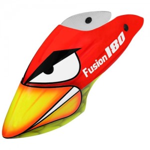 [RAKONHELI] Blade Fusion 180 - Fiberglass Canopy-Angry Bird 