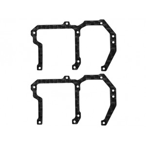 [RAKONHELI] Rakonheli CNC Carbon Fiber Side Frame Set 