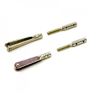 [HT] ��Ż Ŭ��� ��Ʈ (2���� / 2x20mm) Metal Clevis set (2pcs) size: 2X20