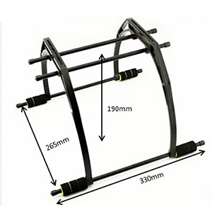 [FY] F450, F550�� FPV ������Ű�� (Black) High Landing Gear, �������