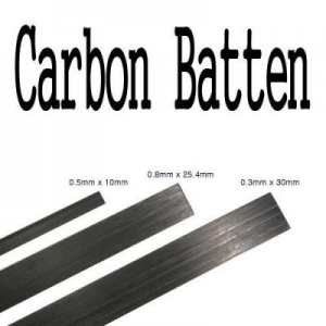 ī�� ���� Carbon Batten 1x6x1000mm (1��) (�԰� : �β�x��x����)