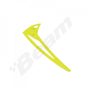 [E4-9049] Painted Tail Vertical Fin(Green) : SE(E4-9049) 