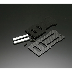 [E4-5002] Battery Mount Plate w/Hardware : E4-Advance, SE 