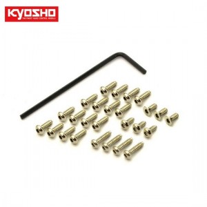 [KYOSHO] Button HEX Screw Set(MR-03/Nickel) 
