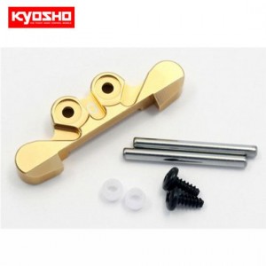 [KYOSHO] Aluminum Rear Sus Mount (0-deg/Gold) 