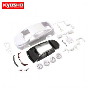 [KYOSHO] McLaren F1 GTR White body set(w/Wheel) 