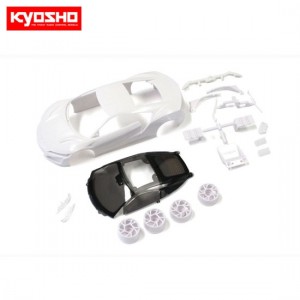[KYOSHO] Honda NSX White body set(w/Wheels) 