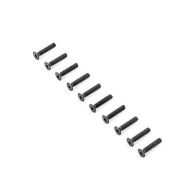 [���ܼ�] TLR255014 [TEAM LOSI] Flat Head Screws, M4x20mm (10)
