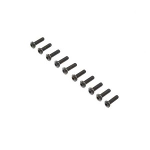 [TEAM LOSI] Button Head Screws, Stl, BO, M4 x 14mm (10) 