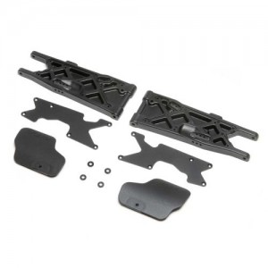 [TLR Racing] Rear Arms Mud Guards Inserts (2): 8XT 
