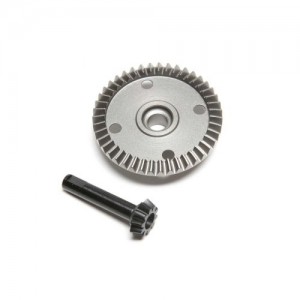 [TLR Racing] Front Differential Ring and Pinion Gear: 8XT 