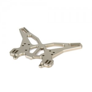 [TLR Racing] Rear Shock Tower, Aluminum: 8T 4.0 