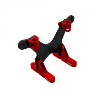 [RAKONHELI] Rakonheli CNC AL and CF Front/Rear Shock Tower (1) (Red) - LOSI 1/8 LST XXL2-E *** LOSB2151 ���׷��̵� ��ǰ 