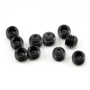[TLR Racing] Team Losi Racing 5x4mm Flat Point Setscrew (10) 