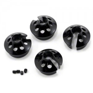 [TLR Racing] Team Losi Racing Aluminum Shock Spring Cup Set (4) 