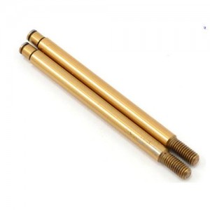 [TLR Racing] Team Losi Racing 3.5mm Ti-Nitride Rear Shock Shaft Set (2) (TLR 22) 