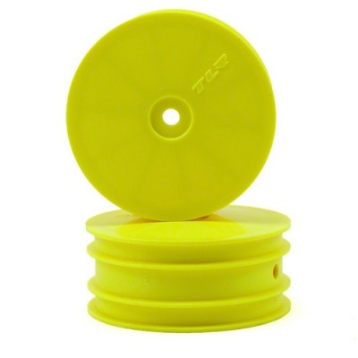 [���ܼ�] TLR43004 [TLR Racing] Team Losi Racing 22-4 Front Wheel (Yellow) (2)