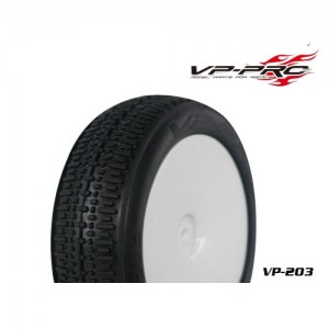 [VP PRO RACING] (1:10 ����� Ÿ�̾� ��) VP-203U-M2-RW Friction 1/10 Offroad Buggy Front Rubber Tyre (2pcs) *** �Ѻ��� 2�� ���� 
