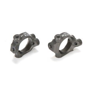 [TLR Racing] Caster Block Set, 12.5 degrees, Aluminum: 22-4 