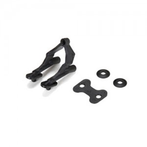 [TLR Racing] Rear Wing Stay & Washers: 22-4 2.0 